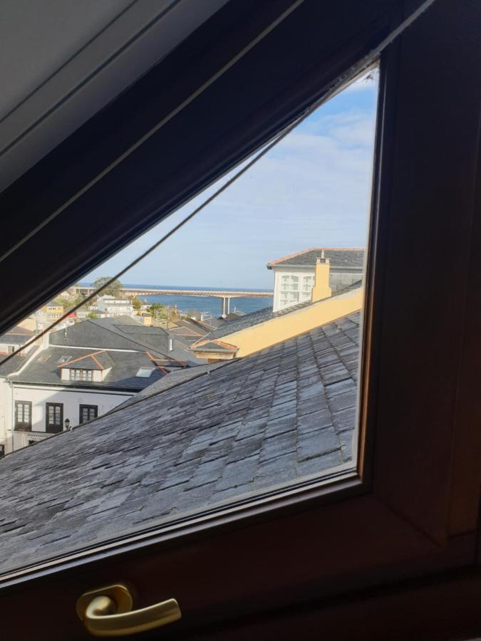 Atico Cine Colon Lägenhet Ribadeo Exteriör bild