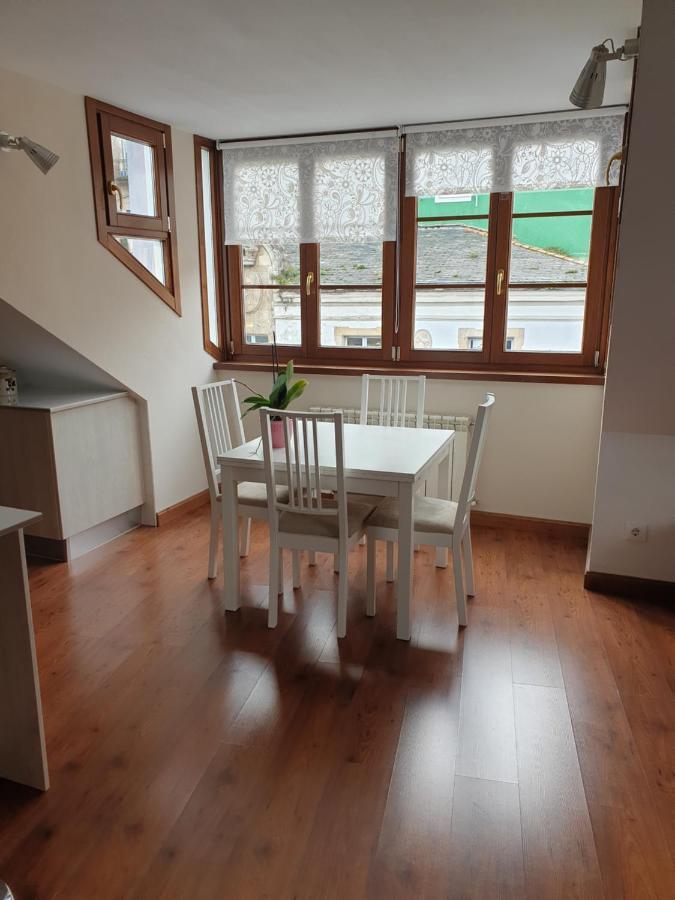 Atico Cine Colon Lägenhet Ribadeo Exteriör bild