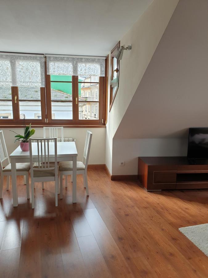 Atico Cine Colon Lägenhet Ribadeo Exteriör bild