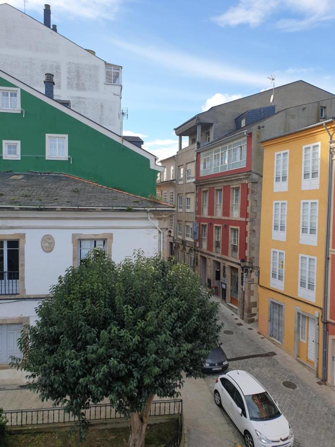 Atico Cine Colon Lägenhet Ribadeo Exteriör bild